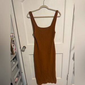H&M Warm Brown Maxi Dress